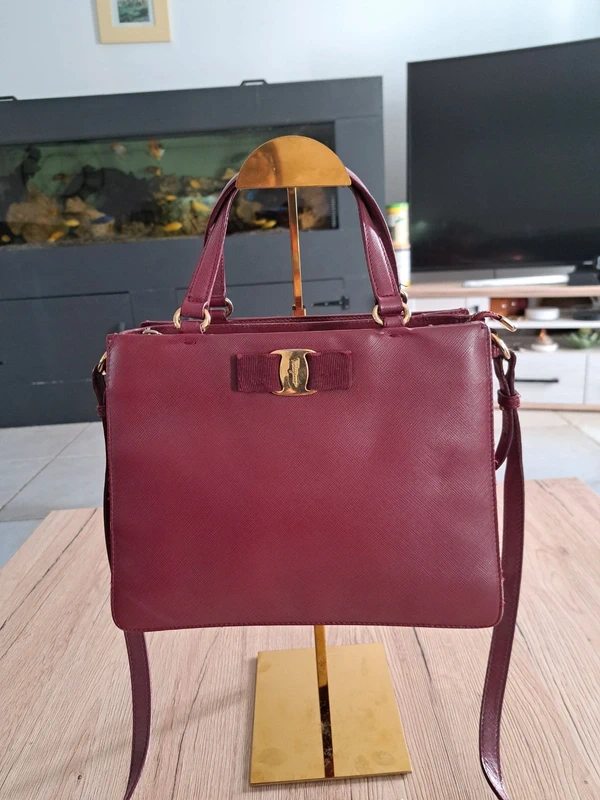 Sac Ferragamo bordeaux